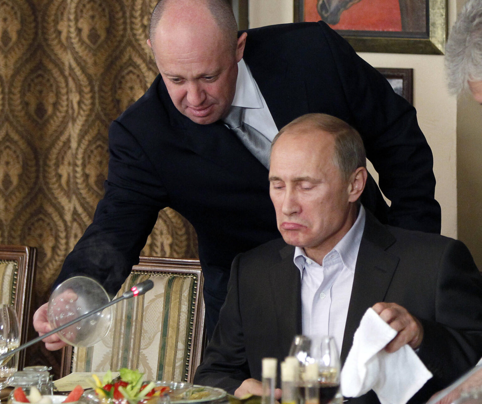 Vladimir Putin And Yevgeny Prigozhin